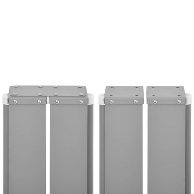 vidaXL Retractable Side Awning 160x600 cm Cream