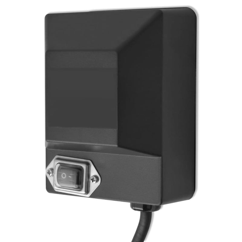 vidaXL Professional BBQ Rotisserie Spit Motor Stainless Steel 4 W