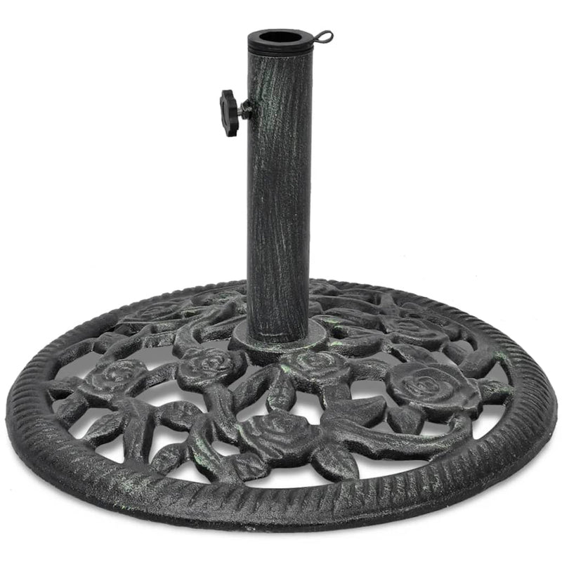 vidaXL Umbrella Base Bronze 12 kg 48 cm Cast Iron