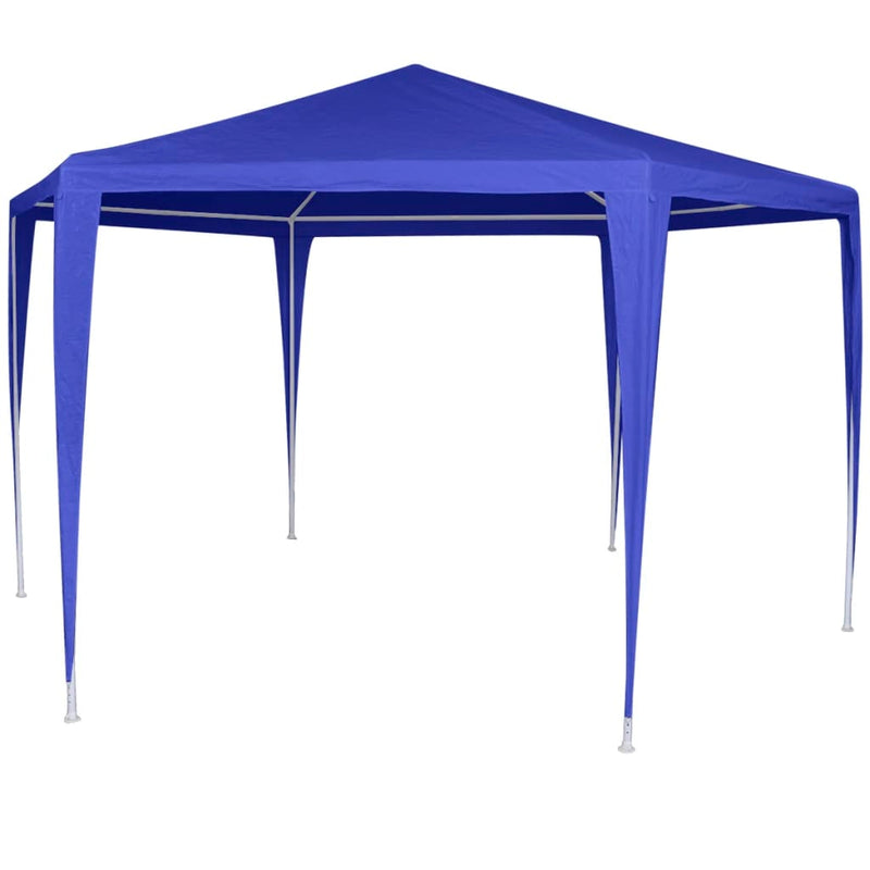 vidaXL Marquee with 6 Side Walls Blue 2x2 m