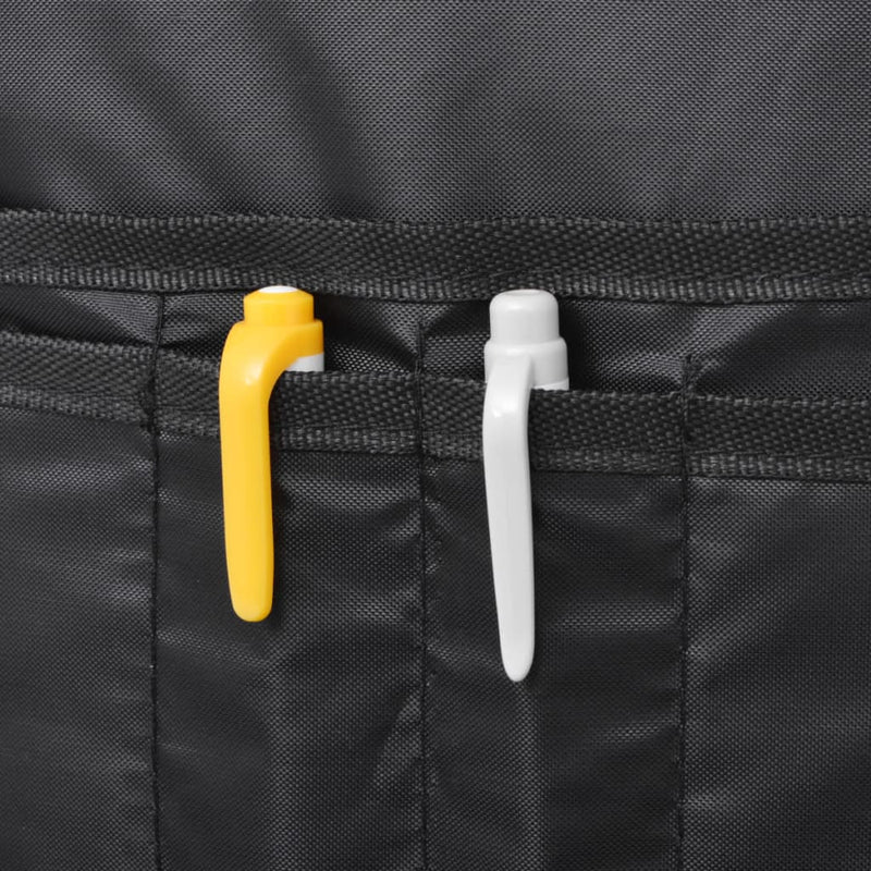 vidaXL School Backpack 40 L Black and Grey