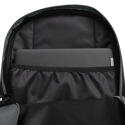 vidaXL School Backpack 40 L Black and Grey