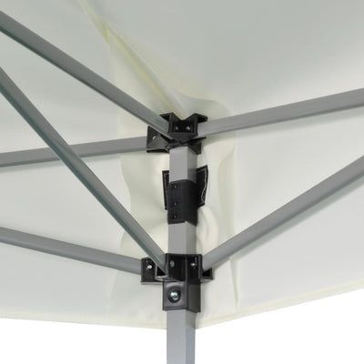 vidaXL Hexagonal Pop-Up Foldable Marquee Dark Blue 3.6x3.1 m