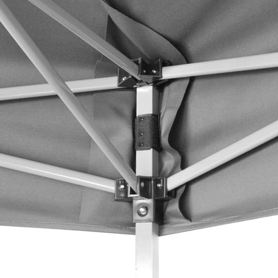 vidaXL Hexagonal Pop-Up Foldable Marquee Dark Blue 3.6x3.1 m