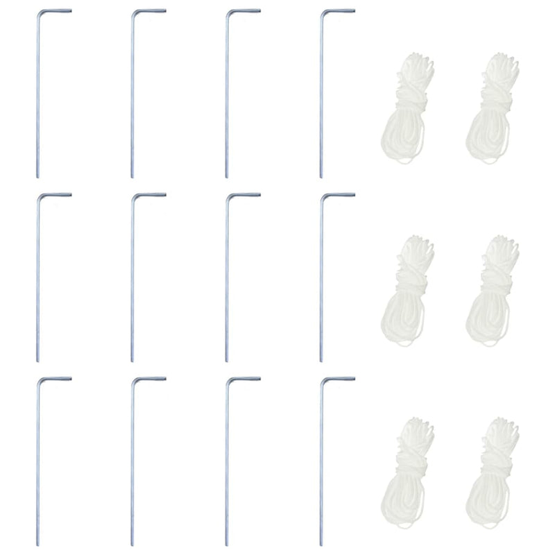 vidaXL Hexagonal Pop-Up Marquee with 6 Sidewalls Dark Blue 3.6x3.1 m