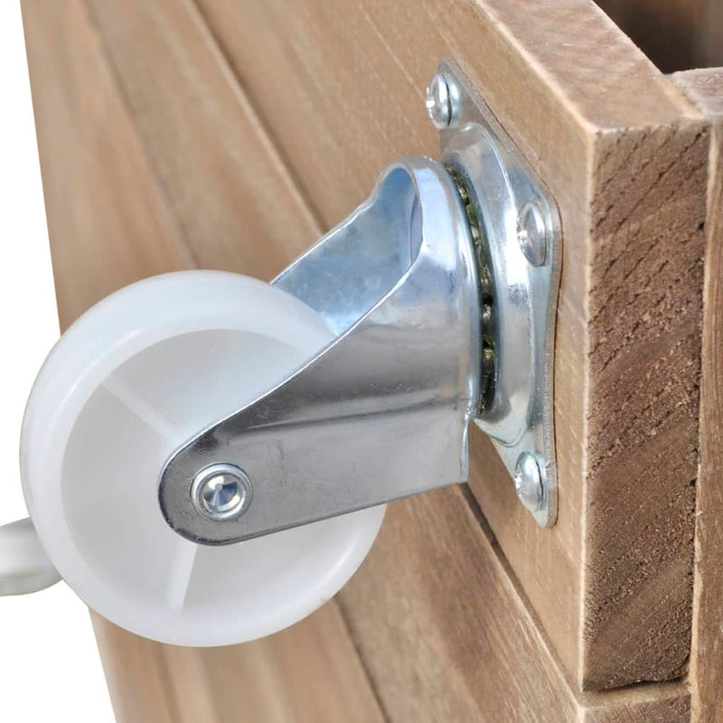 vidaXL Coffee Table Brown Solid Wood