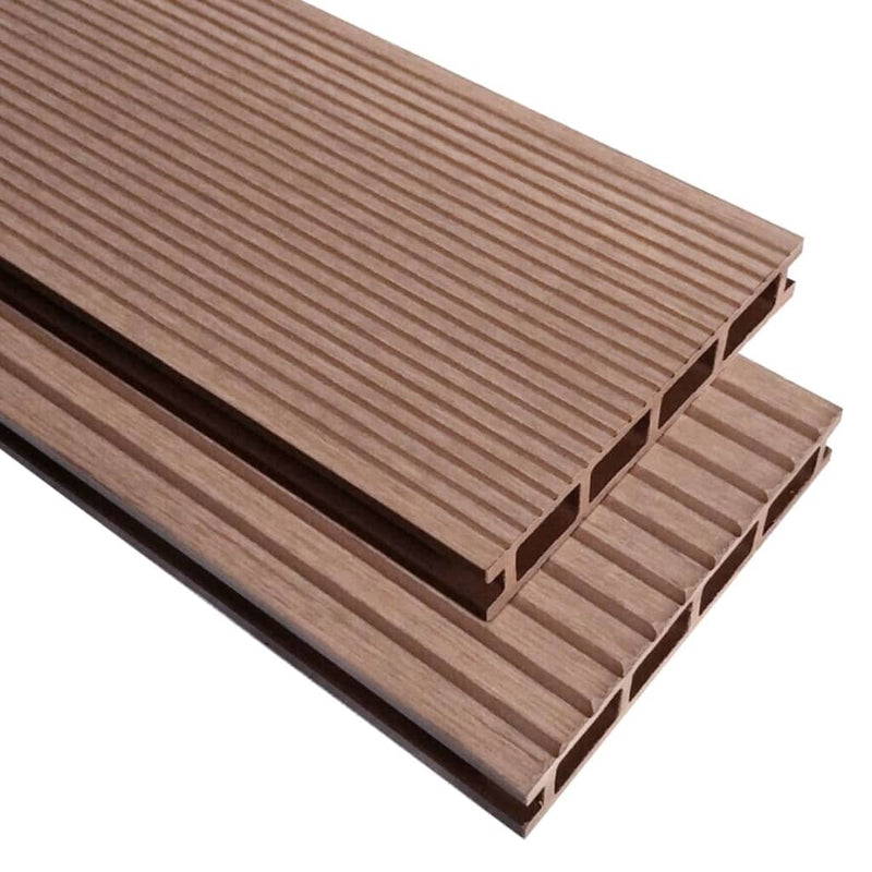 vidaXL WPC Decking Boards 6 pcs Brown