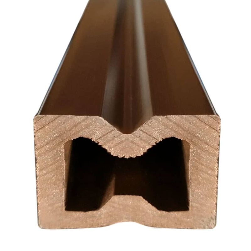 vidaXL WPC Decking Boards 6 pcs Brown