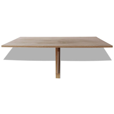 vidaXL Folding Wall Table Oak 100x60 cm