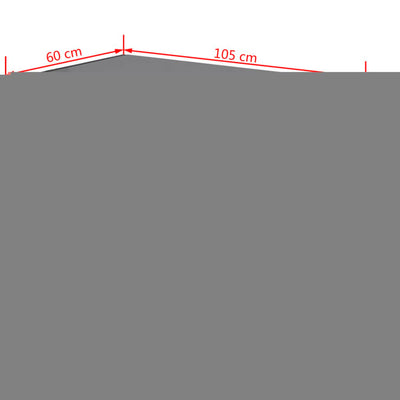 vidaXL Five Piece Dining Table Set Black