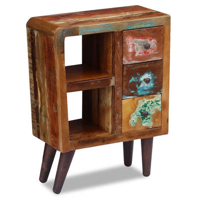 vidaXL Sideboard Solid Reclaimed Wood 60x30x80 cm