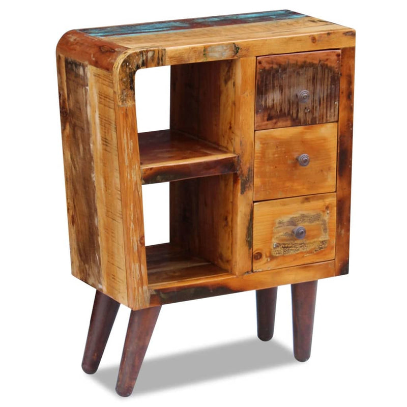vidaXL Sideboard Solid Reclaimed Wood 60x30x80 cm