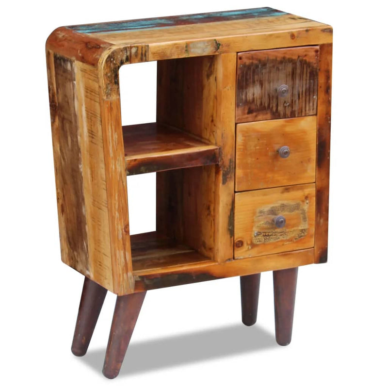 vidaXL Sideboard Solid Reclaimed Wood 60x30x80 cm