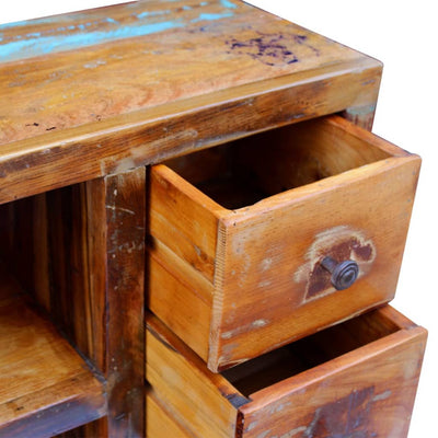 vidaXL Sideboard Solid Reclaimed Wood 60x30x80 cm
