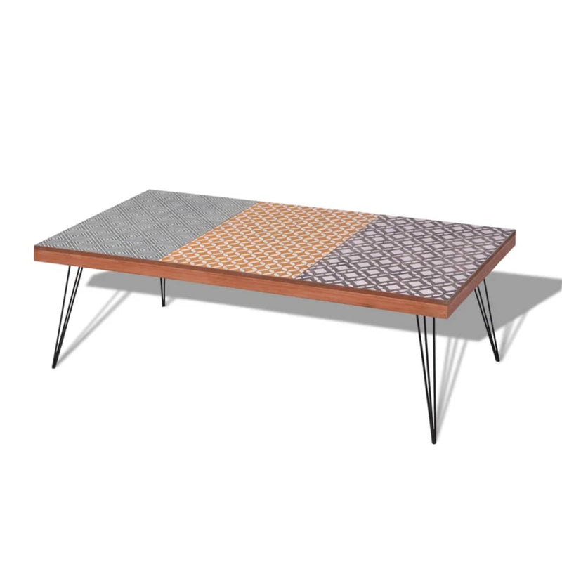 vidaXL Coffee Table 120x60x38 cm Brown