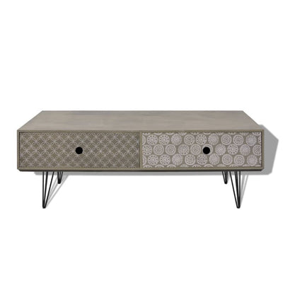 vidaXL Coffee Table 100x60x35 cm Beige