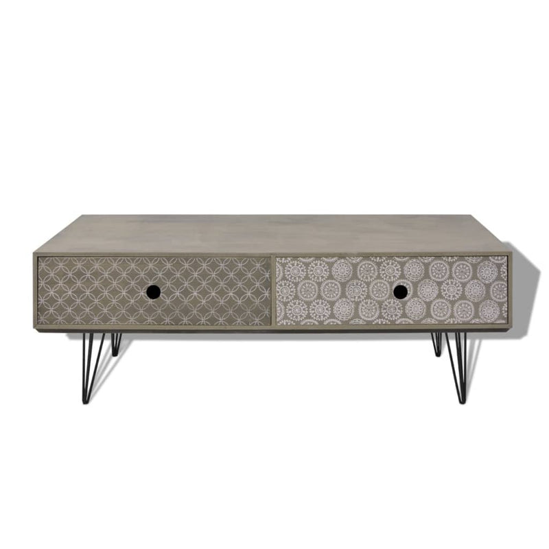 vidaXL Coffee Table 100x60x35 cm Beige