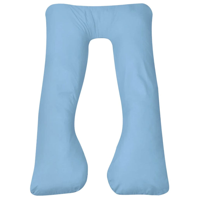 vidaXL Pregnancy Pillow 90x145 cm Light Blue