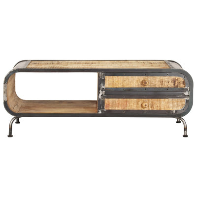 vidaXL Coffee Table 100x50x35 cm Solid Mango Wood