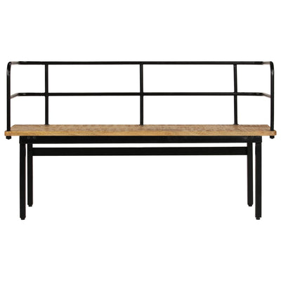 vidaXL Bench 120x40x70 cm Solid Mango Wood