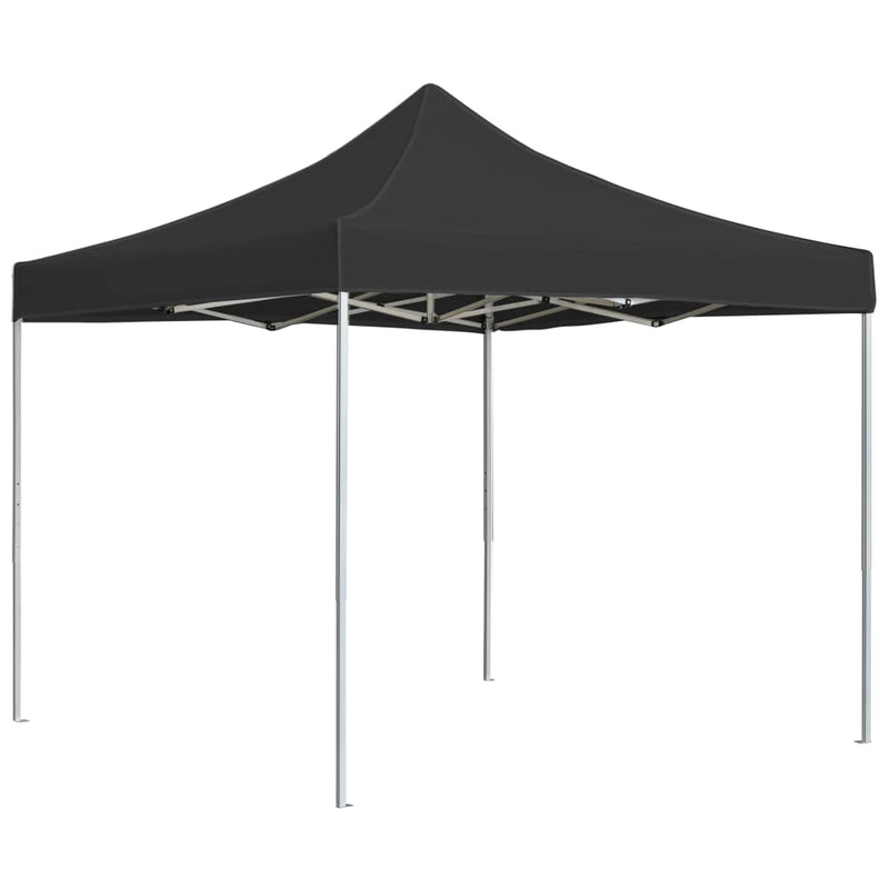 vidaXL Professional Folding Party Tent Aluminium 3x3 m Anthracite