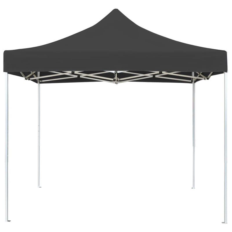 vidaXL Professional Folding Party Tent Aluminium 3x3 m Anthracite