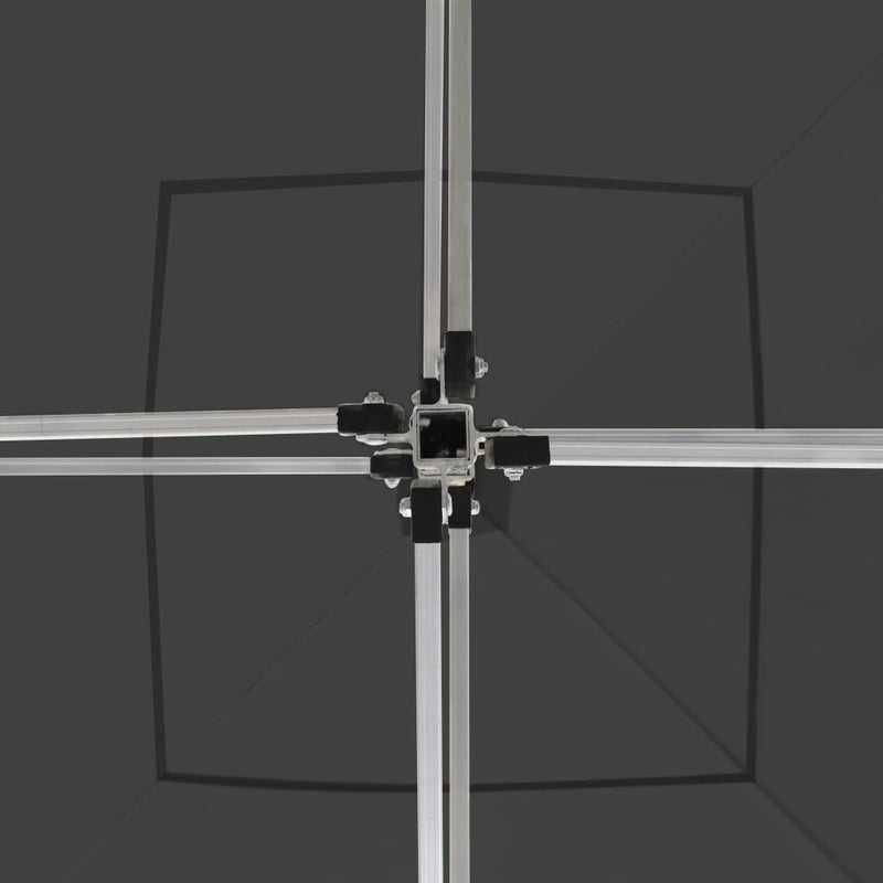 vidaXL Professional Folding Party Tent Aluminium 3x3 m Anthracite