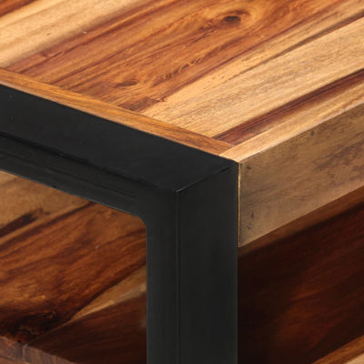 vidaXL TV Cabinet 120x35x45 cm Solid Sheesham Wood