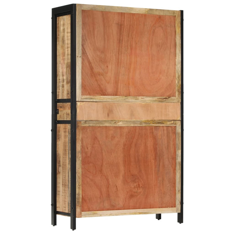 vidaXL Highboard 100x40x175 cm Solid Mango Wood