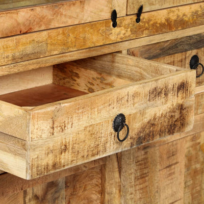 vidaXL Highboard 100x40x175 cm Solid Mango Wood