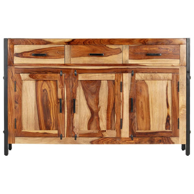 vidaXL Sideboard 120x35x75 cm Solid Sheesham Wood