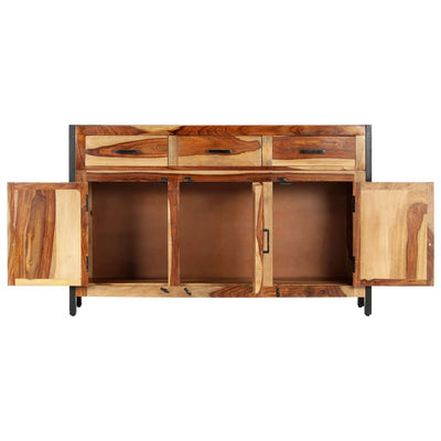 vidaXL Sideboard 120x35x75 cm Solid Sheesham Wood
