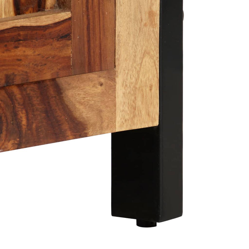 vidaXL Sideboard 120x35x75 cm Solid Sheesham Wood