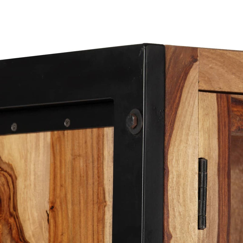 vidaXL Highboard 100x40x175 cm Solid Sheesham Wood