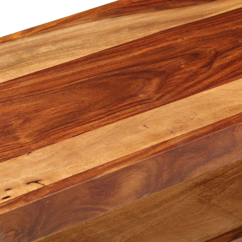 vidaXL TV Cabinet 120x30x40 cm Solid Sheesham Wood