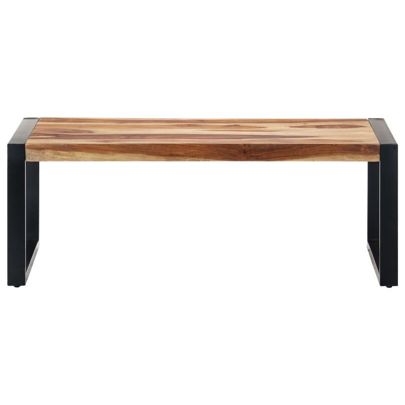 vidaXL Coffee Table 110x60x40 cm Solid Sheesham Wood
