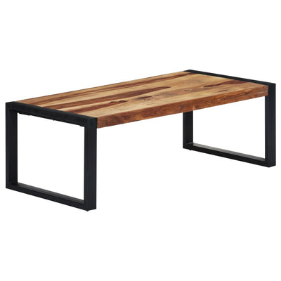 vidaXL Coffee Table 110x60x40 cm Solid Sheesham Wood
