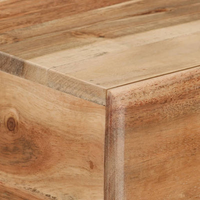 vidaXL TV Cabinet 108x30x49 cm Solid Acacia Wood