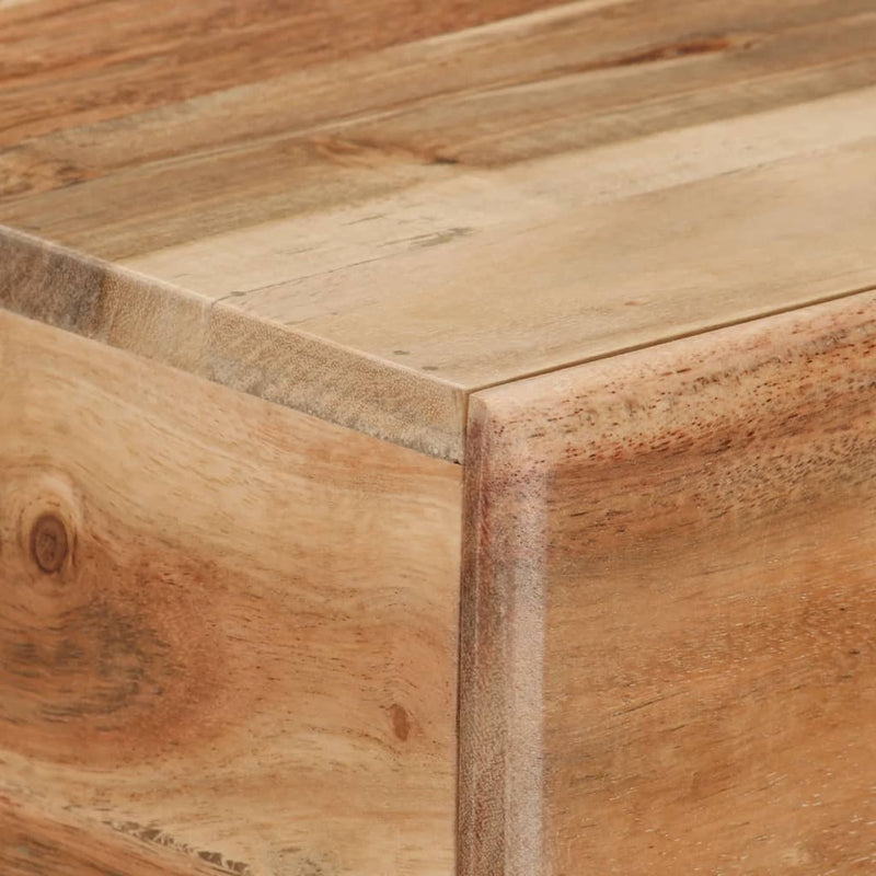 vidaXL TV Cabinet 108x30x49 cm Solid Acacia Wood