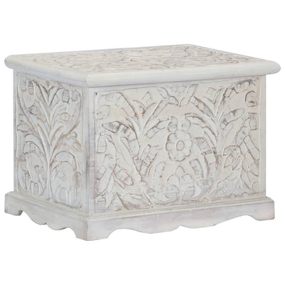 vidaXL Storage Box 58x40x40 cm Solid Acacia Wood