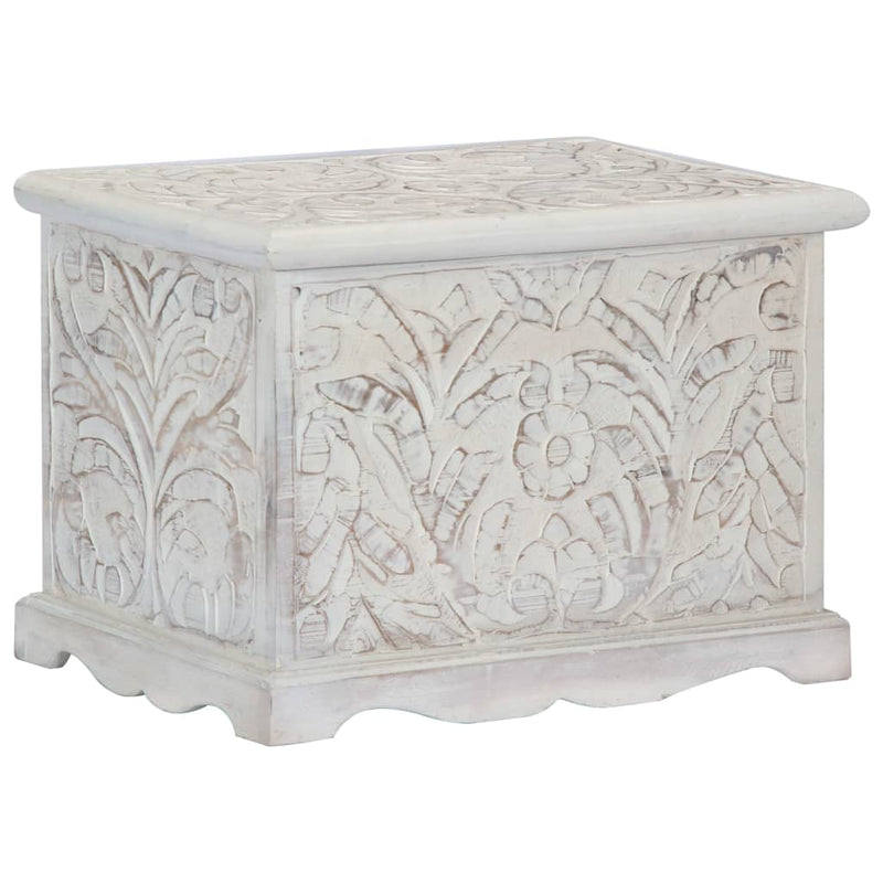 vidaXL Storage Box 58x40x40 cm Solid Acacia Wood