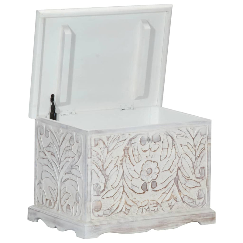 vidaXL Storage Box 58x40x40 cm Solid Acacia Wood