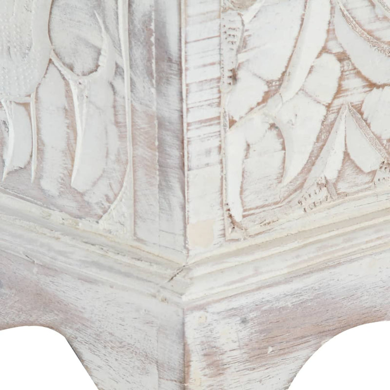 vidaXL Storage Box 58x40x40 cm Solid Acacia Wood