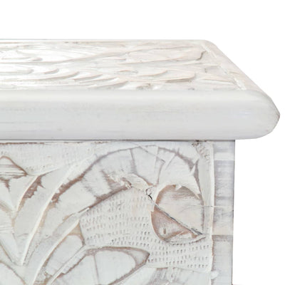 vidaXL Storage Box 58x40x40 cm Solid Acacia Wood