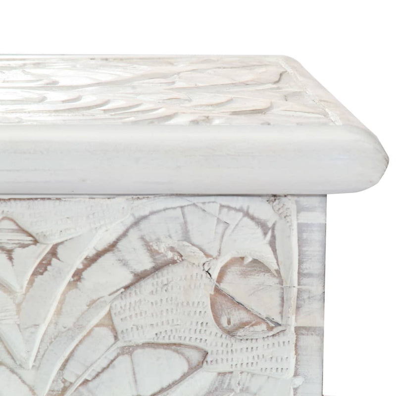 vidaXL Storage Box 58x40x40 cm Solid Acacia Wood