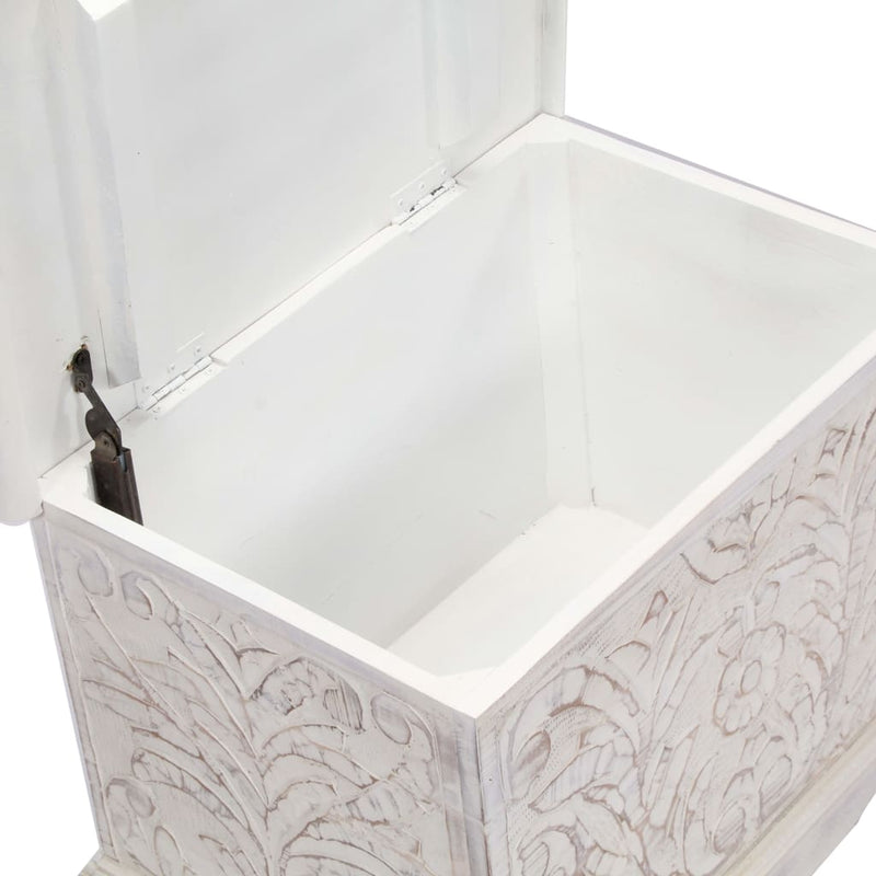 vidaXL Storage Box 58x40x40 cm Solid Acacia Wood