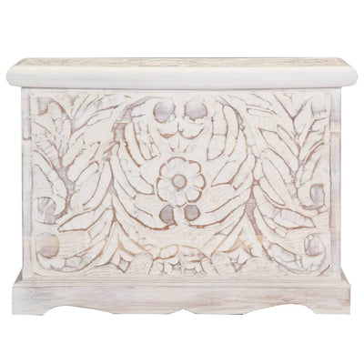 vidaXL Storage Box 58x40x40 cm Solid Acacia Wood