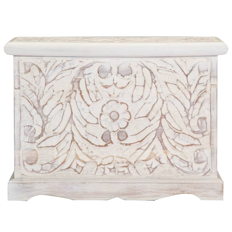 vidaXL Storage Box 58x40x40 cm Solid Acacia Wood