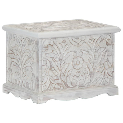 vidaXL Storage Box 58x40x40 cm Solid Acacia Wood