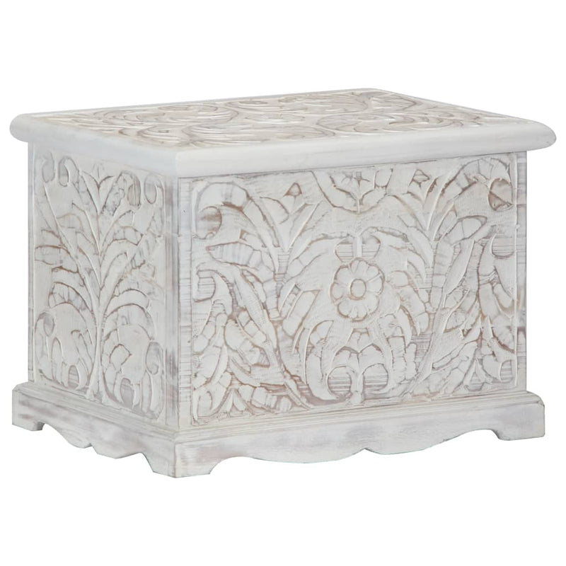 vidaXL Storage Box 58x40x40 cm Solid Acacia Wood